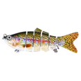 thumbnail image 2 of BKER Hameçon de Poisson 3D de Simulation Forme de Poisson Réaliste Fournitures de Pêche pour Lac Rivière pour Amateurs de Pêche Débutants, 2 of 5