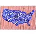 thumbnail image 2 of Typog « Pledge of Allegiance » avec Plaque Murale à Chevrons, 2 of 6
