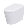 thumbnail image 4 of Ecoway Deluxe Toilette Intelligente Bidet Sans Réservoir, Monobloc Allongé à Chasse Simple 1.28GPF, Blanche, 4 of 5