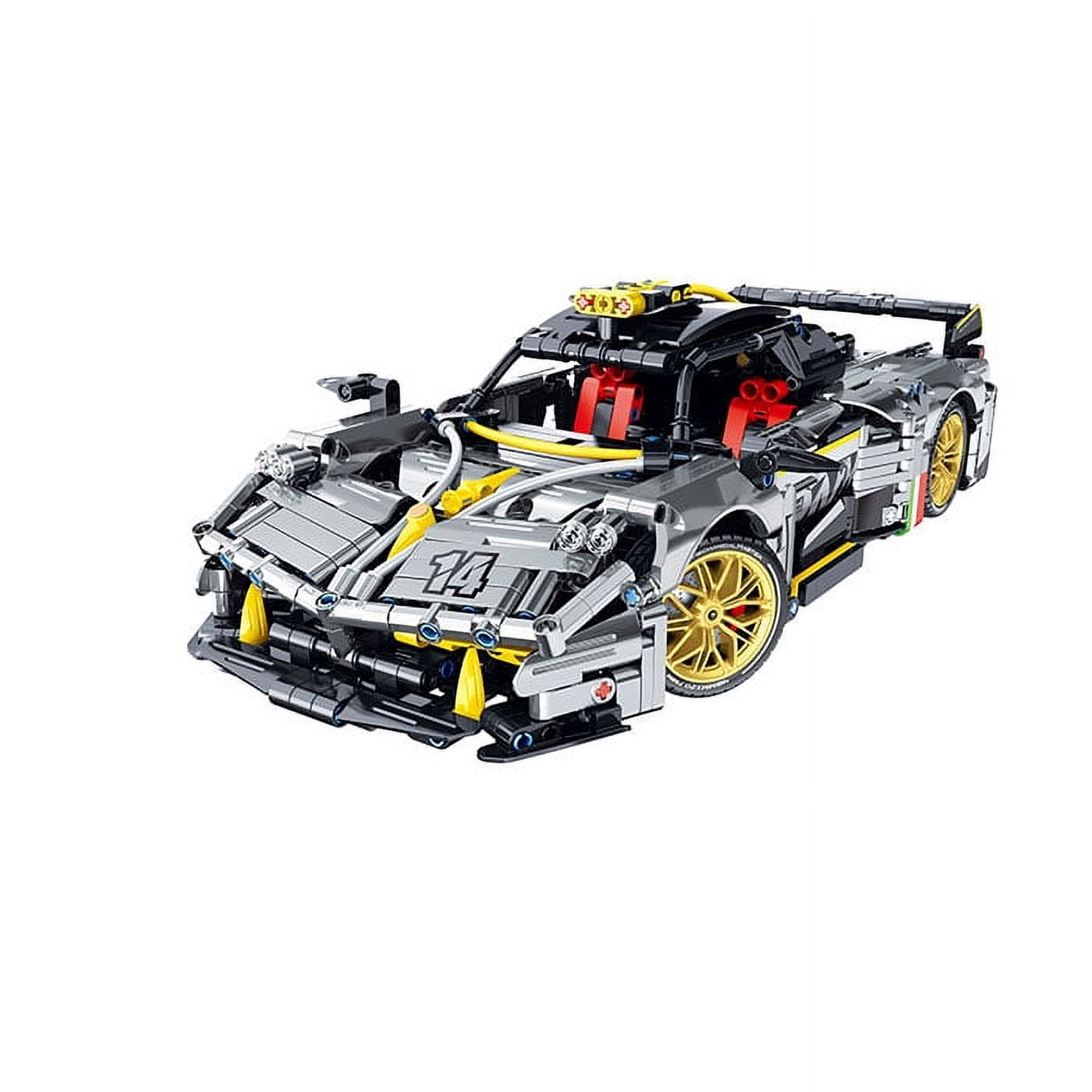 Tradeopia Super Sports Car - 1237 Piece Block Building Kit for Car Enthusiasts and Builders