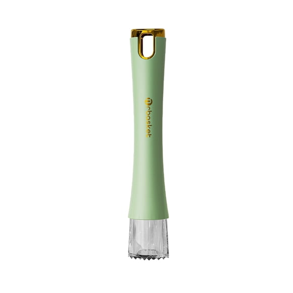 Bâton de Broyage Commercial Robuste - Broyeur de Glace, Presse-Citron et Presse-Purée pour Cocktails, Jus et Thé au Lait / Poignée Ergonomique Incurvée, Conception Solide Anti-Rayures en ABS+acrylique