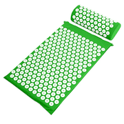 Acupressure Mat and Pillow Set for Back/Neck Pain Relief and Muscle Relaxation