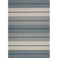 thumbnail image 1 of HomeRoots 353367 27 x 45 in. Wool Ivory & Blue Area Rug, 1 of 1