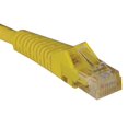 thumbnail image 1 of Tripp Lite, Patch Cable, Snagless Molded, Cat5e, 350MHz, RJ45 M-M, 50FT, Yellow, 1 of 1