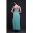 thumbnail image 3 of Bimba Robe Soleil de Plage pour Femmes à Corsage Smocké avec Imprimé d'Oiseau et Moucherolle Rufuse - Grand, 3 of 7