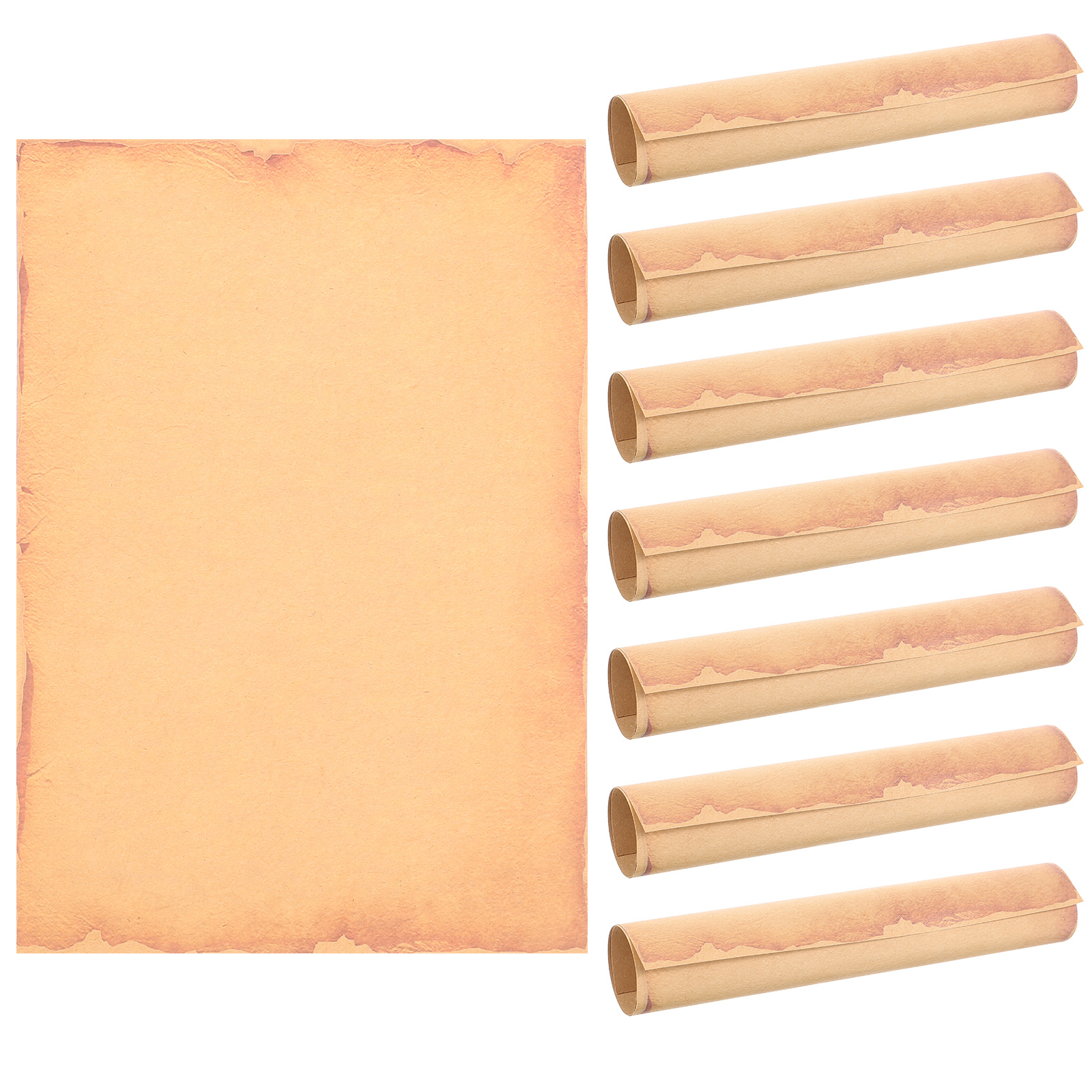 8 Sheets of Retro Writing Paper Letter Paper Letter Writing Paper Decorative Stationery Paper