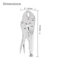 thumbnail image 4 of WorkPro 7" Curved Jaw Locking Pliers, 4 of 5