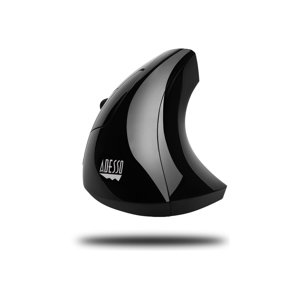 Adesso iMouse E90 - Wireless Left-Handed Vertical Ergonomic Mouse
