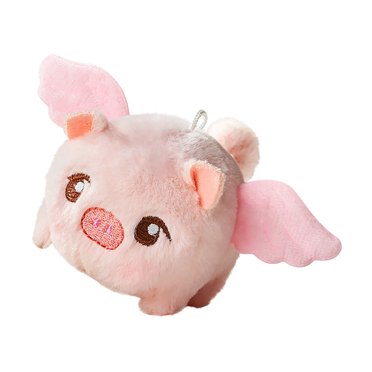 Hxlamzoo Kids Toys Angel Pig Little Flying Pig Pull Rope Toy Pendant Doll Wagging Tail Will Angel Pig Doll Little Cute Pig Doll Toys Clearance Sale