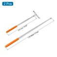 thumbnail image 2 of Unique Bargains 5 Feet Extendable Portable Telescopic Handheld Tour Flag Pole, Yellow 2 Pack, 2 of 6