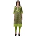 thumbnail image 2 of Moomaya Kurti de Designer Bollywood pour Femmes, Kurta Tunique Imprimée Longueur Genou, 2 of 6