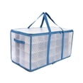 thumbnail image 4 of Lipstore Christmas Ornament Storage Box with Handles Protection Christmas Ball Holder Blue S, 4 of 8