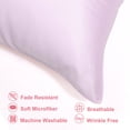 thumbnail image 3 of Unique Bargains Satin Pillowcase Zippered Silky Sateen, 3 of 9