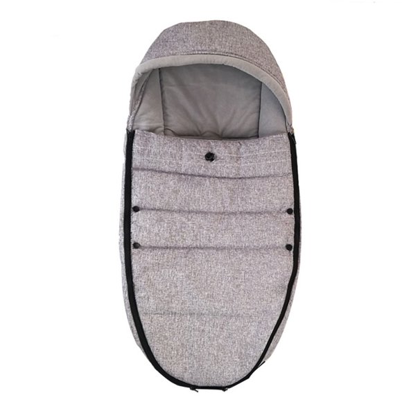 YOPTOP Universal Baby Stroller Sleeper Sleep Bag Waterproof Socks for Stroller Warm Footmuff Baby Stroller Accessories,Gray