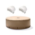 thumbnail image 1 of Intex PureSpa Energy Efficient Hot Tub Cover & Cushioned Foam Headrest (2 Pack), 1 of 11