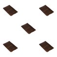 thumbnail image 3 of Youkk Polyester Chenille Bath Mat - Strong Water Absorption Exquisite Crafted Soft Texture No Shedding Coffee 40cm*60cm 5Set, 3 of 6