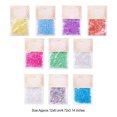 thumbnail image 1 of 1440 Pieces Glass Crystal Set Flat Handcraft for Mobile Back Excellent Gloss Nail Art Rhinestones DIY Handcraft Manicure Accessories Card Making Green, 1 of 7