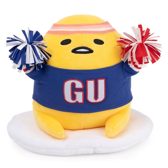 GUND, Sanrio, Gudetama The Lazy Egg, Peluche Gudetama sportif, à partir de 1 an, 23 cm