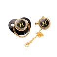 thumbnail image 3 of Baby Pacifier 26 Letter Name Initial Clip Silicone Infant Nipple Bling Newborn Pacifier, 3 of 9