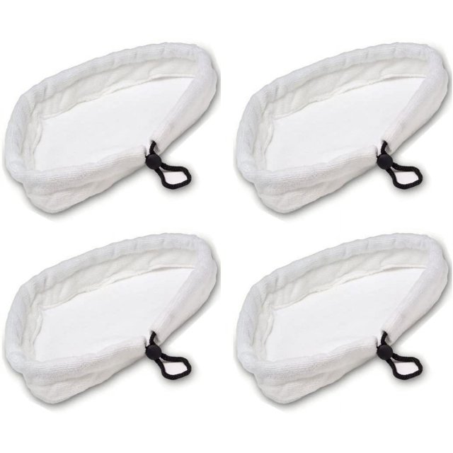 4PCS Microfiber Cleaning Pad Cover Steam Mops Washable Microfiber Cloth Pads Cleaning Pad