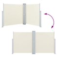 thumbnail image 3 of vidaXL Auvent Rétractable Double Face pour Patio 170x600 cm Crème, 3 of 5