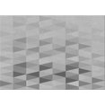thumbnail image 1 of Ahgly Tapis Rectangulaire Lavable en Machine Intérieur Transitionnel Gris Argenté, 7 Pieds x 10 Pieds, 1 of 7