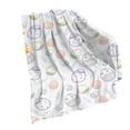 thumbnail image 1 of Easter Blanket Easter Eggs Blanket Flannel Digital Printed Conditioning Blanket Nap Blanket, 1 of 7