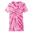 thumbnail image 1 of Gravity Threads Womens Tie-Dye V-Neck Shirt - Pink - 2X-Large, 1 of 1