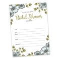 thumbnail image 2 of Inkdotpot Invitations de Douche Nuptiale Style à Remplissage Floral 30 Invitations Vierges de Mariage, 2 of 8