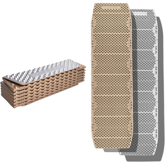 Mountain Spring Mummy M1A Folding Closed Cell Foam Sleeping Pad R1.9 | Hexagonal Design Moisture-Proof Ultra-Lightweight Foam Sleeping Mat for Camping Hiking Backpacking