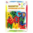 thumbnail image 1 of 26pcs Magnetic Learning Alphabet Letters Plastic Refrigerator Stickers Toddlers Kids Learning Spelling Counting Educational Toys 26 Capital Letters, 1 of 6