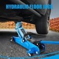 thumbnail image 2 of Toytexx 1.5-Ton Hydraulic Floor Jack, Low Profile Steel Car Jack with 360° Rotating Saddle and Rear Swivel Casters, 2 of 5
