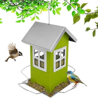 EGNMCR Hanging Flower Hummingbird Feeder Outdoor Forest Bird Feeder bird feeders