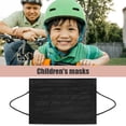 thumbnail image 3 of Kids Disposable Face Mask Non-woven Fabric Hygiene Ear Loops Dust Masks with Elastic Ear Loops 50pcs, 3 of 6
