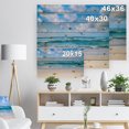 thumbnail image 5 of Design Art - Plage Tropicale Bleu Serein, 5 of 5