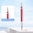 thumbnail image 4 of braveheart Automatic Pencil Set Smooth Writing Drawing Suitable For All Ages Soft red and red refill, 4 of 6
