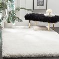 thumbnail image 1 of Safavieh Luxe Paxton Solid Plush Shag Area Rug, Red, 2'3" X 8' Runner, 1 of 7
