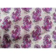 thumbnail image 5 of oneOone Cotton Cambric Purple Fabric Paisleys Sewing Craft Projects Fabric Prints By Yard 42 Inch Wide, 5 of 5