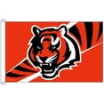 thumbnail image 1 of Drapeau des Bengals de Cincinnati 3x5, 1 of 1
