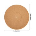 thumbnail image 3 of CHOK Disque Vinyle Tapis de Protection pour Disque Vinyle Tapis de Protection en Liège pour Tourne-Disque, 3 of 6