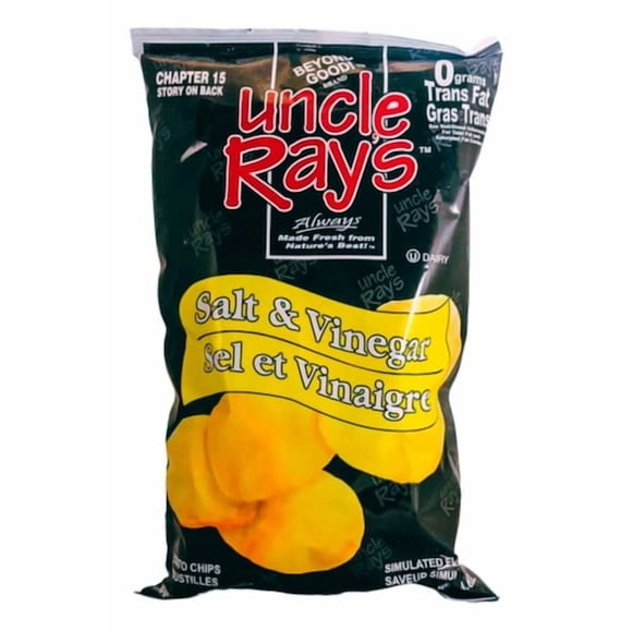 Uncle Ray's Salt & Vinegar Chips 130g