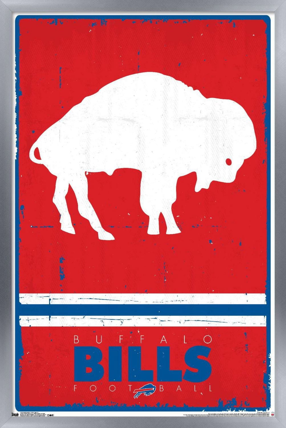 NFL Buffalo Bills - Retro Logo 15 Wall Poster