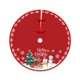 thumbnail image 4 of Christmas Tree Skirt Base Cover 90cm Christmas Supplies Christmas Tree Apron for Style D, 4 of 8