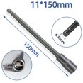 thumbnail image 1 of Bgsha Manchon d'Extension de Clé à Douille pour Écrou Hexagonal de 150 mm de Long 6 mm-19 mm pour Perceuse, 1 of 9