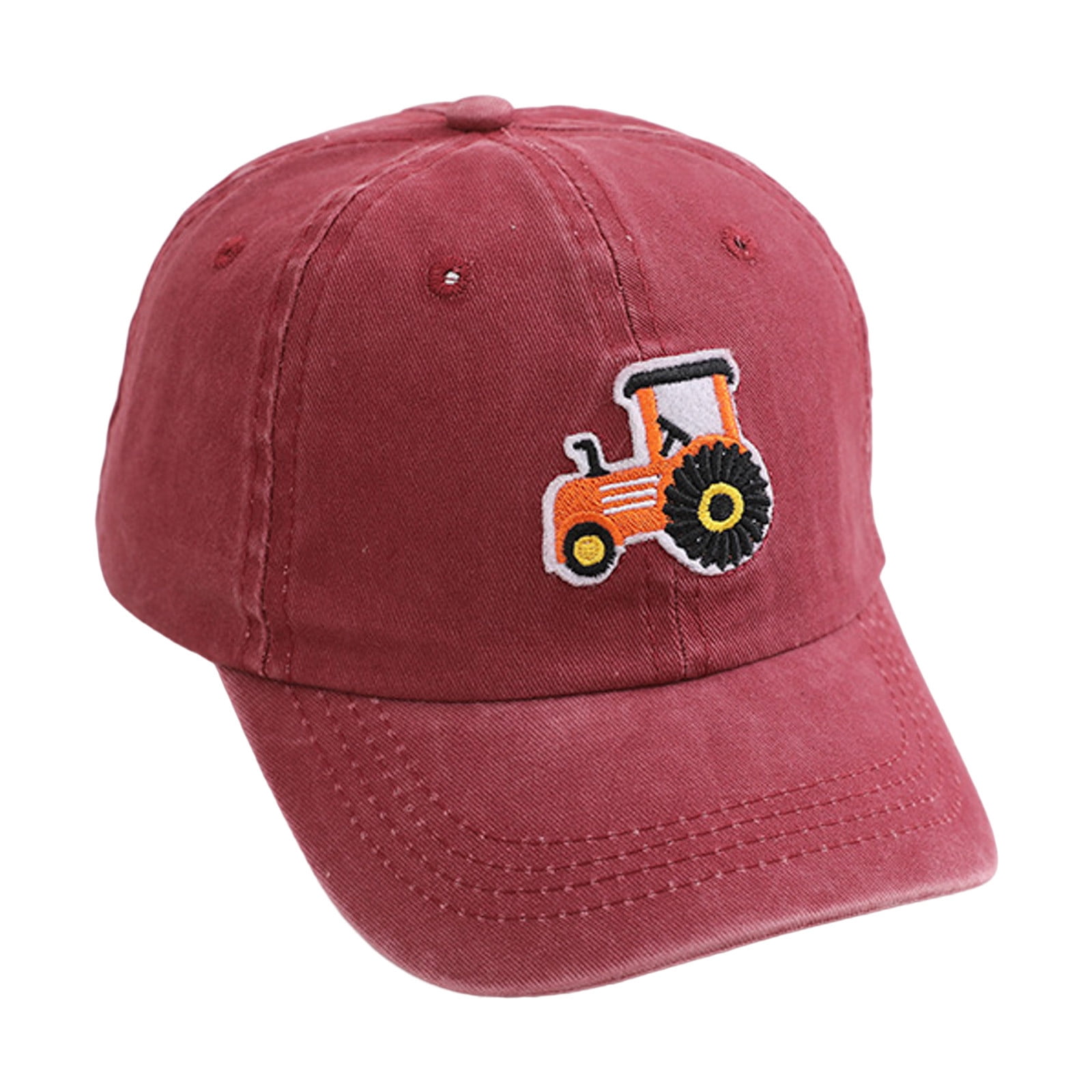 Ceangrtro 2025 Kids Hats & Caps Kids Boys Hats Bulk Peaked Cap Cartoon Car Kid Hiking Gear Baseball Hat Sunscreen Sunshade Hats Hat Hat And Gloves For