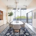 thumbnail image 4 of JV Home Area Rug Napoli Grey 5'3"x7'3" Washable Carpet Anti Slip, 4 of 6