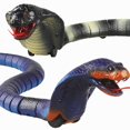 thumbnail image 3 of Infrared RC Remote Control Snake Realistic Prank Fun USB Toy \ Charging, 3 of 9