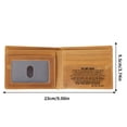 thumbnail image 2 of Birdeem Wallet for Men,Wallets for Men,Engraved Men'S Wallet Engraved Leather Wallet,Leather Wallets for Men, 2 of 8
