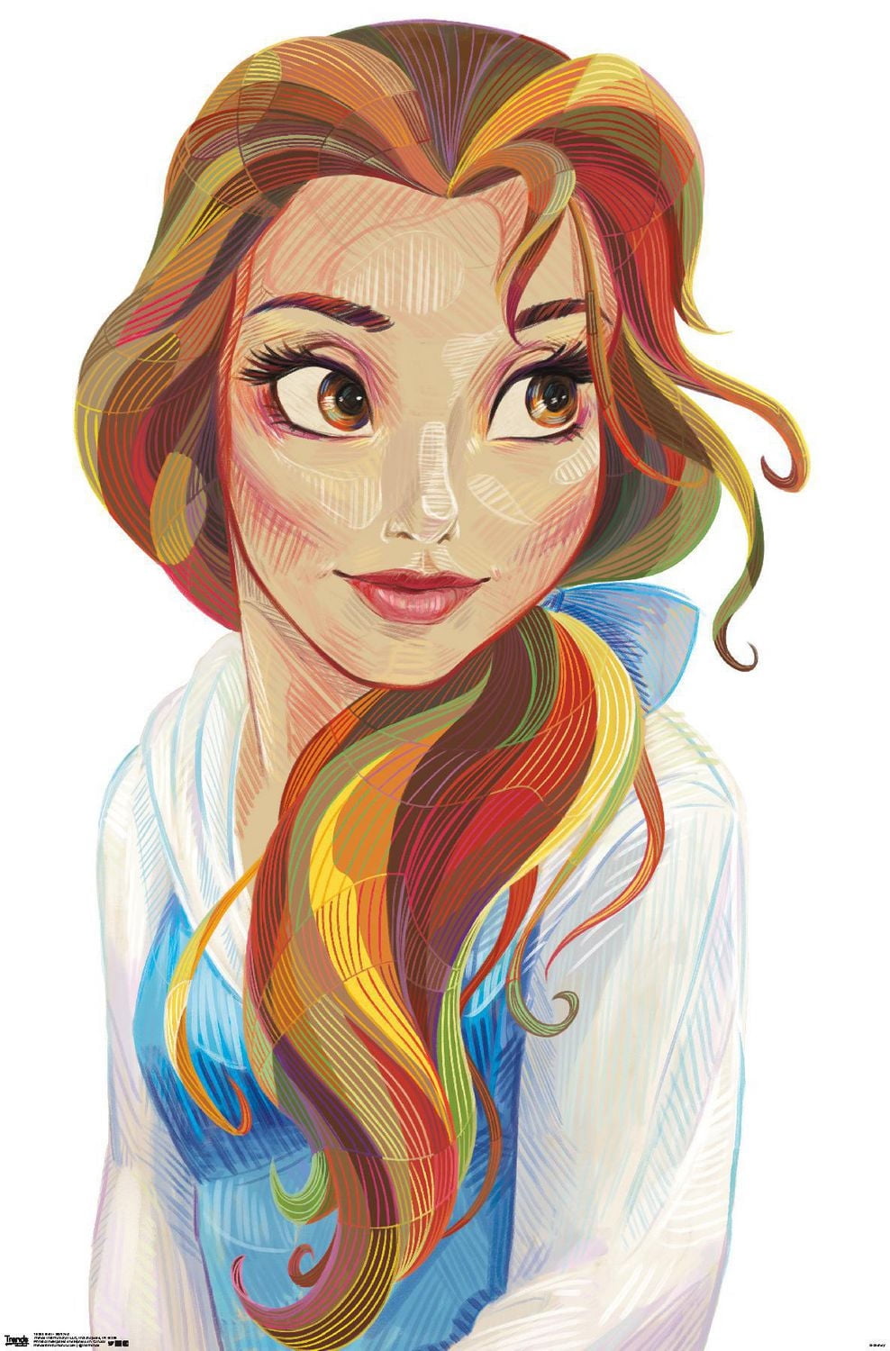 Disney La Belle et la Bête - Belle - Stylisé