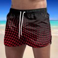 thumbnail image 2 of Swimming Trunks for Men,Mens Swimming Trunks,Mens and Womens Five-Point-Drying Drawstring Printing Breathable Sports Surfing Seaside Vacation Beach Trunks Swimming Trunks, 2 of 3